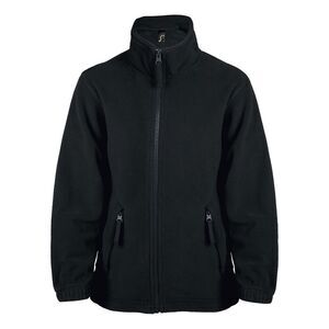 SOLS Childrens/Kids North Fleece Jacket / Black